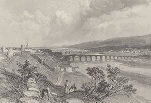 Berwick Bridge by Harding, J. D.: (1842) Art / Print / Poster | Antiqua Print Gallery