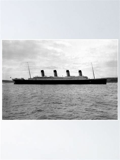 "Titanic Leaving Southampton" Poster for Sale by BritishYank | Redbubble