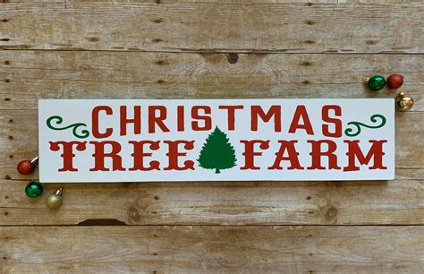 Christmas Tree Farm Wood Sign-Cut Your Own Tree-Christmas | Etsy