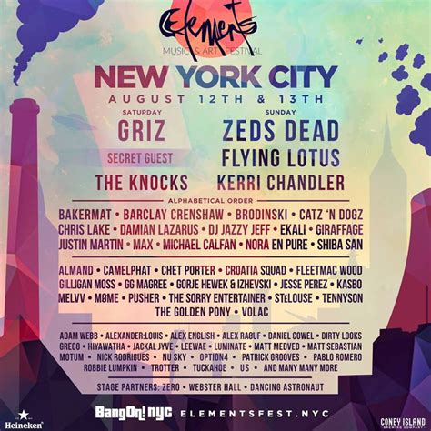 7 EXCITING ACTS YOU DON’T WANT TO MISS AT NYC’S ELEMENTS FESTIVAL THIS ...