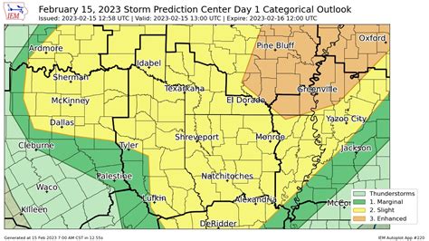 NWS Alerts for Anyone on Twitter: "SPC issues Day 1 Enhanced Convective ...