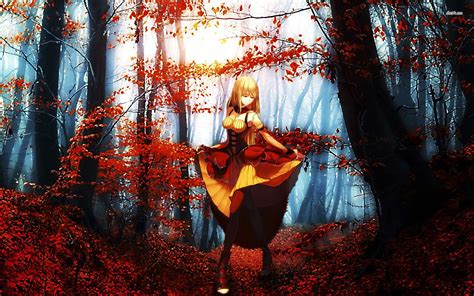 Aesthetic Anime Autumn Wallpapers - Wallpaper Cave