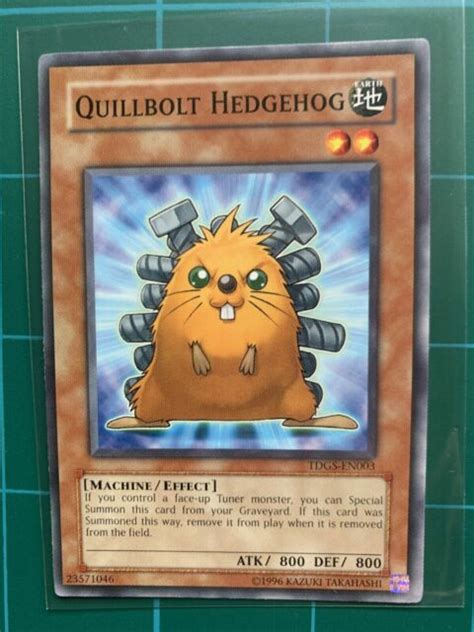 Quillbolt Hedgehog - Yugioh Card - Used | eBay