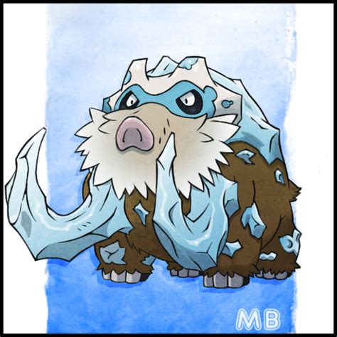 Mega Mamoswine by boultim on DeviantArt