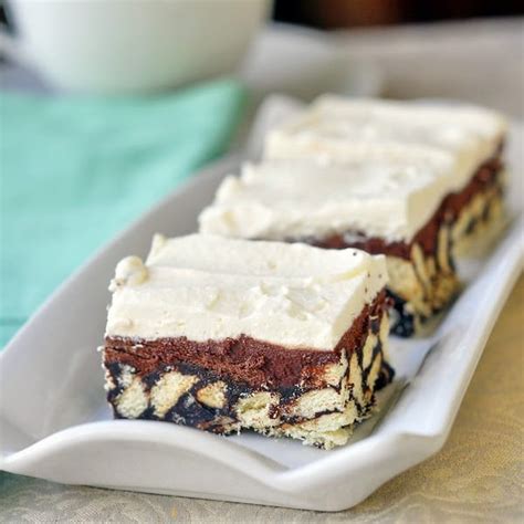 Chocolate Arrowroot Cookie Squares - Rock Recipes