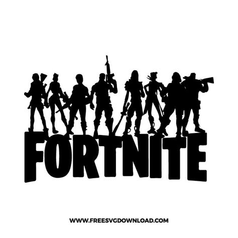 Fortnite SVG & PNG free game cut files | Free SVG download