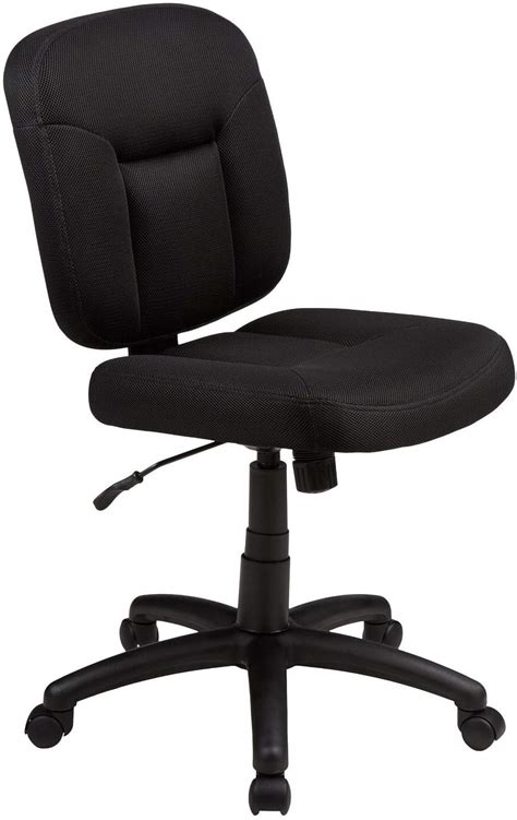 Amazon Basics Low-Back Computer Task Office Desk Chair with Swivel ...