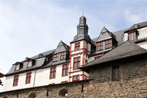 Castle of Idstein, Germany. Stock Photo - Image of frame, clouds: 72067154