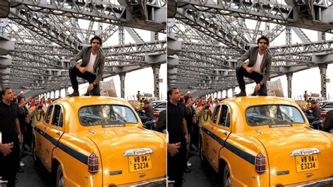 Kartik Aaryan launches the song ’Amije Tomar’ in Kolkata; drives the famous yellow taxi on ...