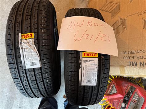 North Carolina - FS:Brand New PIRELLI SCORPION VERDE ALL SEASON 21 inch | Rivian Forum - R1T R1S ...