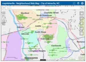 City of Asheville launches interactive neighborhood map - The City of Asheville