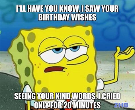 Top SpongeBob Birthday Meme to wish your dear ones - 2HappyBirthday