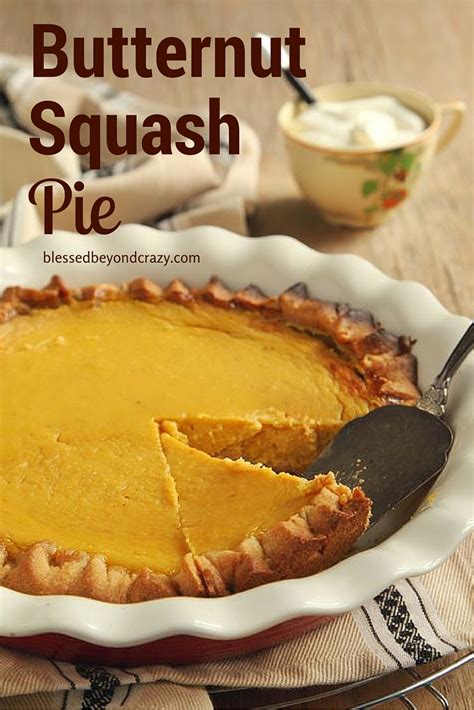 Butternut Squash Pie