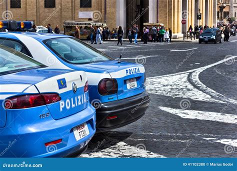 Vatican police cars editorial image. Image of saint, vatican - 41102380