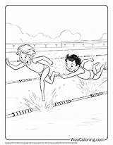 100  Swimming coloring Pages Free PDF To Print Woo Coloring sketch template