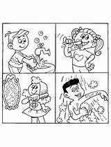 Printable Hygiene Coloring Page  Free Pages For Kids sketch template