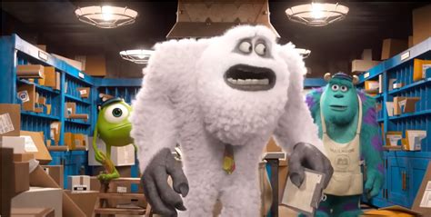 In the ending of Monsters University the Abominable Snowman tells Mike and Sully how tampering ...