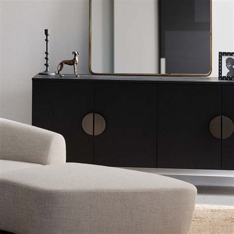 Luna II Sideboard Black Pewter