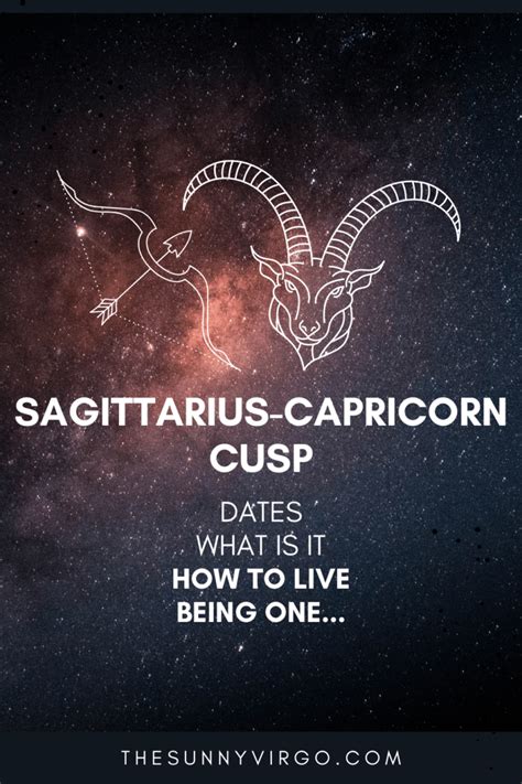 Sagittarius-Capricorn Cusp: Dates, Traits & How to Live Being One