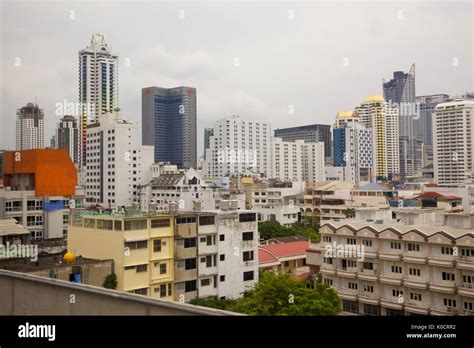 The Skyline in Bangkok, Thailand Stock Photo - Alamy