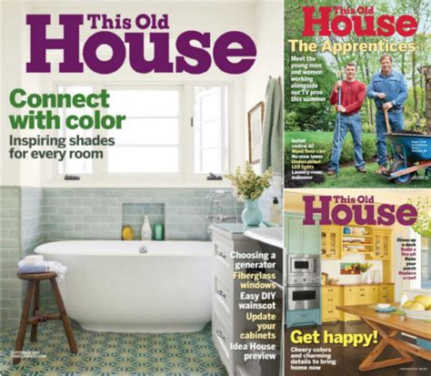 "This Old House" Magazine only $.63 per Issue! - ModMomTV