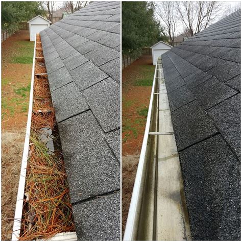 Before and After Gutter Clutter Buster use | Gutter Clutter Buster -Clean your gutters SAFELY ...