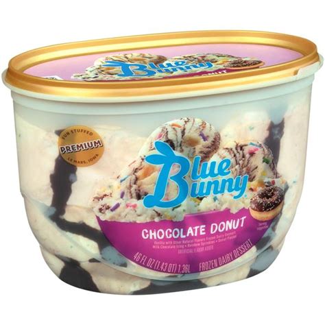 Blue Bunny Chocolate Donut Ice Cream | Hy-Vee Aisles Online Grocery ...