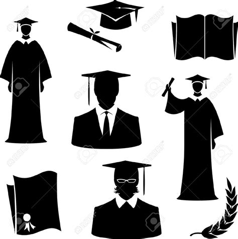 Cap And Gown Cliparts, Stock Vector And Royalty Free Cap And Gown ...