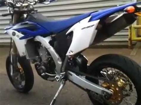 2012 Yamaha WR450F Supermoto - YouTube