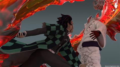 Quentin Abgrall - Demon Slayer - Tanjiro vs Rui