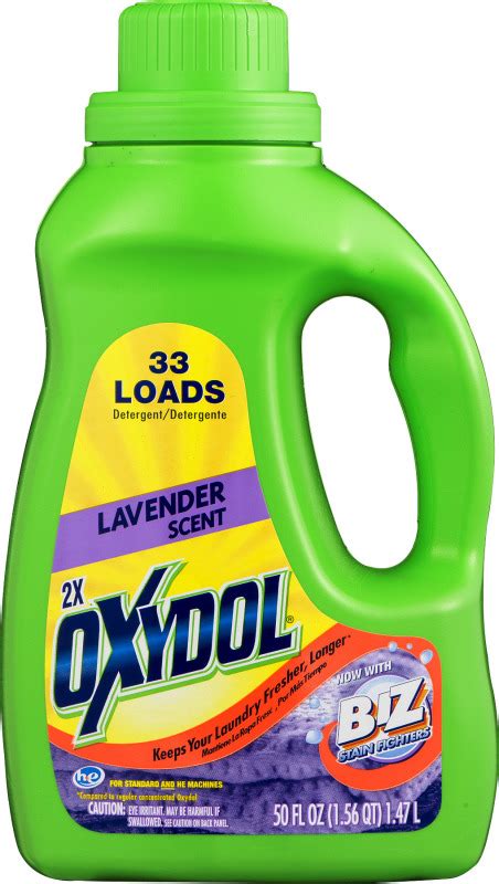 2X Oxydol Lavender Scent Laundry Detergent - 33 Loads Oxydol ...