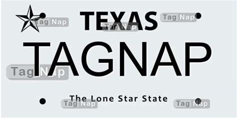 Texas License Plate Lookup - TagNap