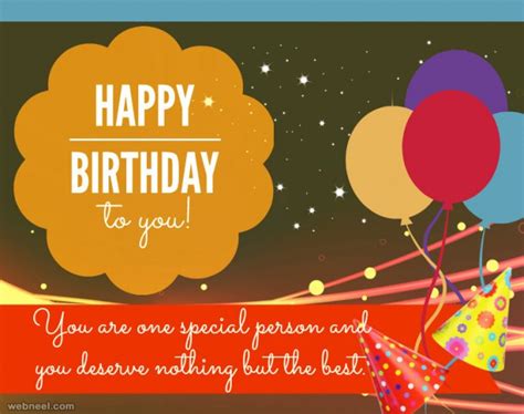 Simple Birthday Greetings Card Design 20