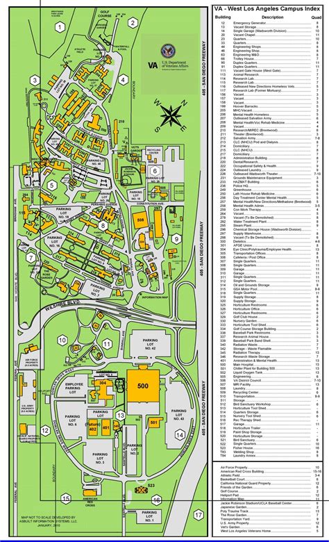 West LA va map - Map of west LA va map (California - USA)