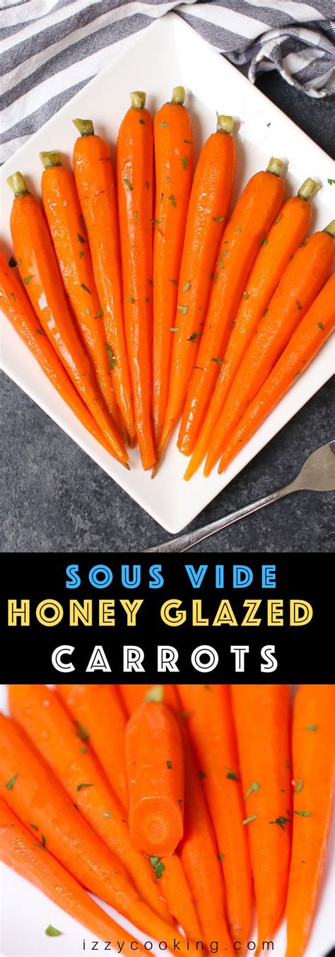 Sous Vide Honey Glazed Carrots