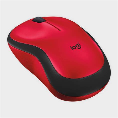 Logitech - M221 Silent Wireless Mouse Red | Online Gaming Computer Accessories store