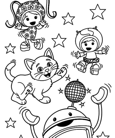 Team Umizoomi Coloring Pages for Kids Nick Jr Coloring Pages, Coloring ...