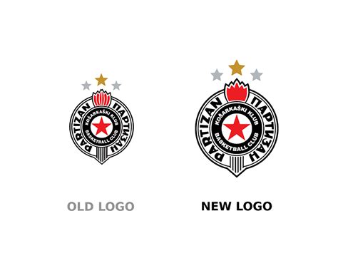 KK Partizan Logo Redesign by MBDesign on Dribbble