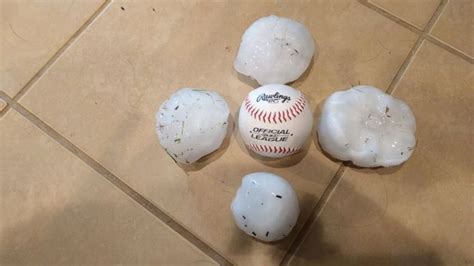 Destructive Hail Storm Slams Northern Texas - ABC News