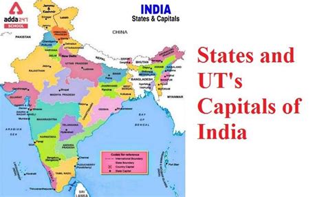 List of 29 States of India and Their Capitals of India