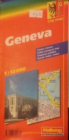 Geneva - City Map by Hallwag — WORLD WIDE MAPS