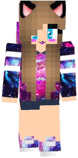 Anime Cat Girl Minecraft Skin