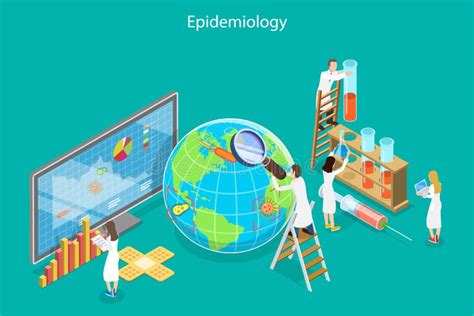 3D Isometric Flat Vector Conceptual Illustration of Epidemiology Stock Vector - Illustration of ...