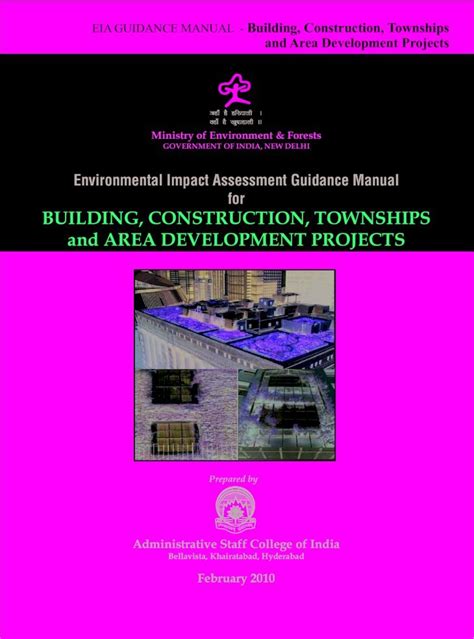 (PDF) EIA Guideline for Building and Township Project by MOEF India - DOKUMEN.TIPS