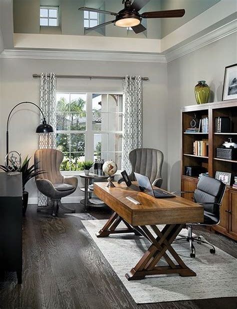 Awesome Contemporary Home Office Ideas #homedecorideas #homeofficeideas #homedecoraccessories ...