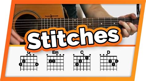 Stitches – Shawn Mendes – Guitar Tutorial (Lesson) For Beginners // Easy Chords | Guitar ...