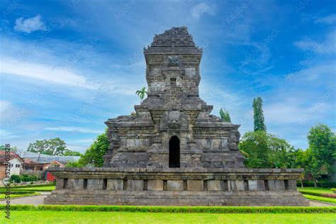 Singasari Temple at Candi Renggo village, Singosari, Malang, the Hindu-Buddhist temple was built ...