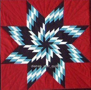 WHIRLWIND Native American Star Quilt PATTERN by Diane Hill | eBay