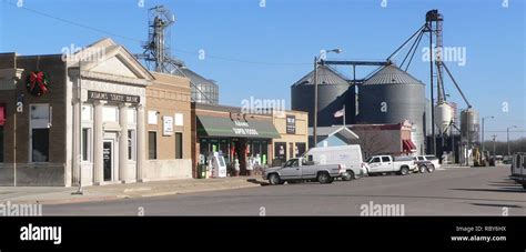 Adams, Nebraska Main Street 1 Stock Photo - Alamy