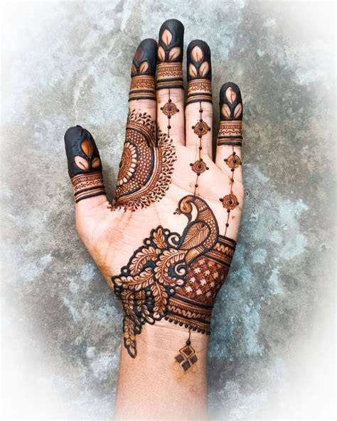 Update more than 81 peacock arabic mehndi designs - seven.edu.vn